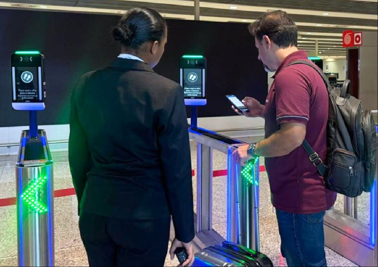 Viracopos é o primeiro aeroporto do Brasil a implementar um conjunto completo de soluções de biometria aos ageiros e tripulantes